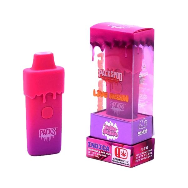 PEN DESECHABLE 2000mg PACKSPOD JELLY DULCE