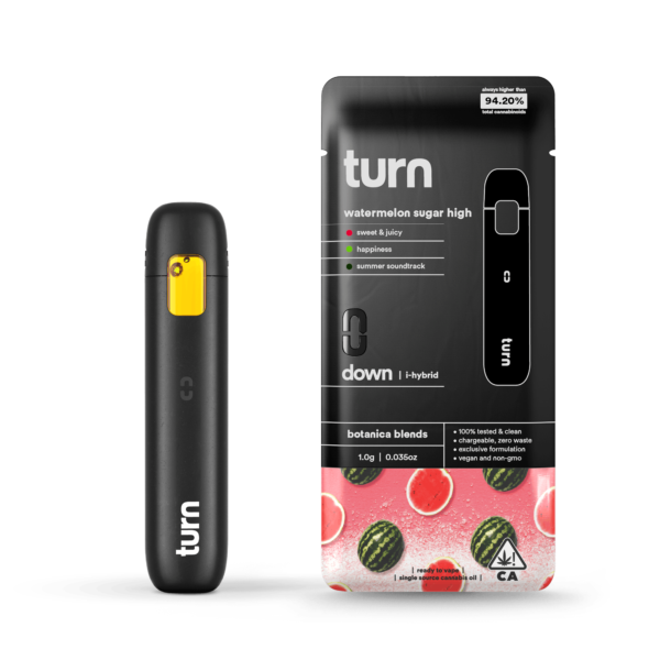 PEN DESECHABLE 1000mg TURN WATERMELON SUGAR HIGH