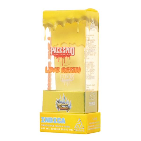 PEN DESECHABLE 2000mg PACKSPOD BANANA FLAMBÉ