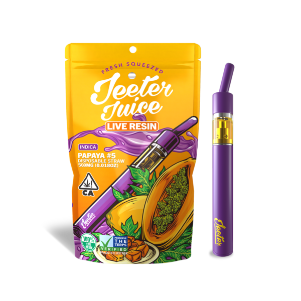 Jeeter Juice – Papaya (Indica) 1000mg – Pen Desechable