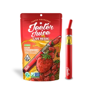 Jeeter Juice – Sour Strawberry (Hybrid) 1000mg – Pen Desechable