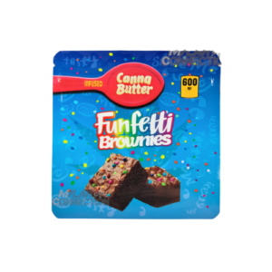 Canna Butter – Funfetti Brownies  600mg de THC |  Cannabis Infused
