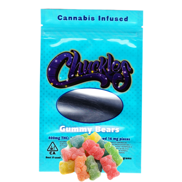 Chunkles Gummy Bear – 600mg THC Ositos de gomita infusionados | Dulces, potentes y coloridos